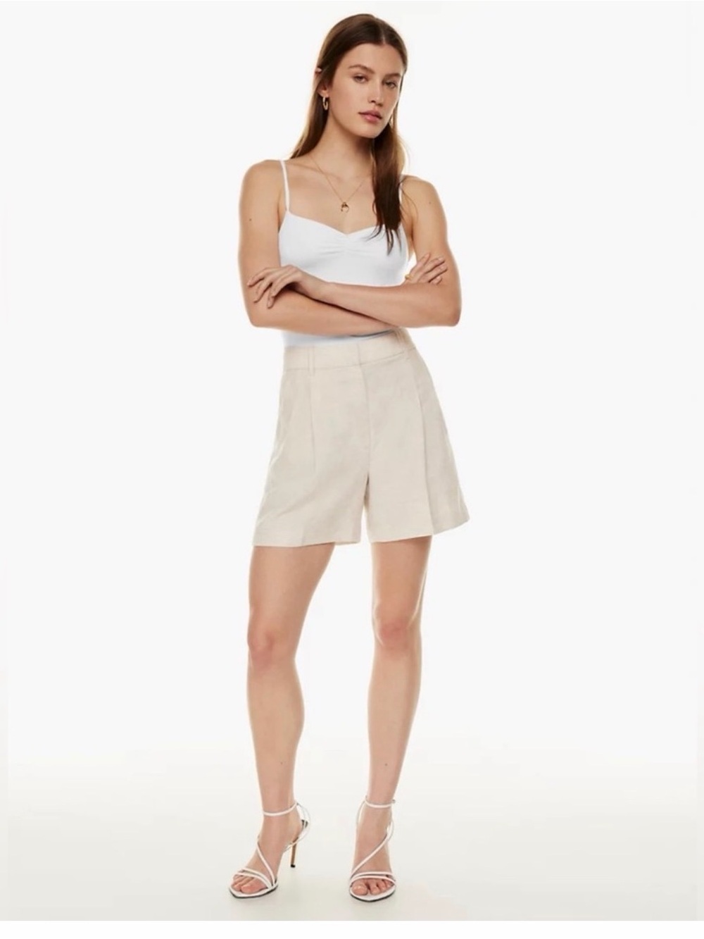 Wilfred High-Waist Tailored Bermudas